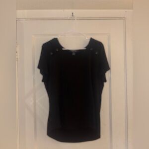 Elegant Black Women's Top